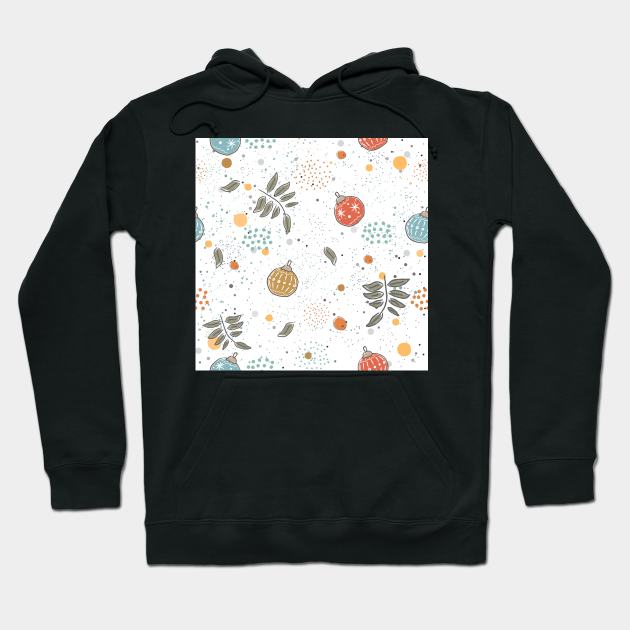 Ornament Pattern Hoodie by Countryside